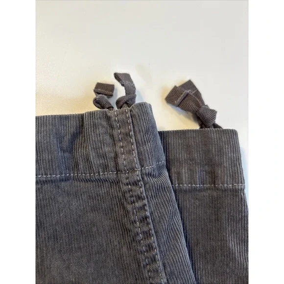 Alpine Design Pants Womens Small Deep Slate Gray Corduroy Hike Drawstring Ankle - Picture 3 of 8